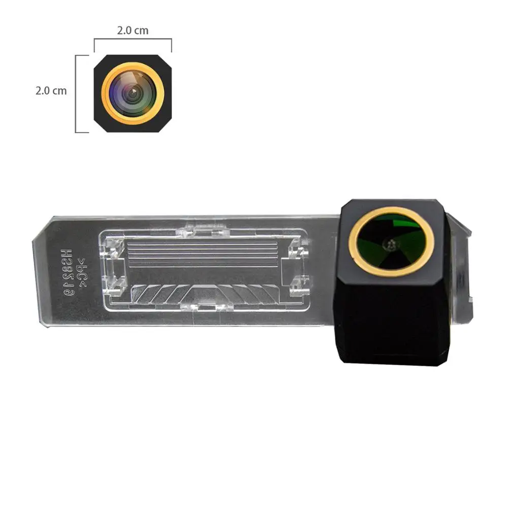 

Misayaee Car Rear View Reversing Reverse Backup Camera for VW LAVIDA 2008-2011 HD 1280x720P Golden 3.0 Color Night Vision