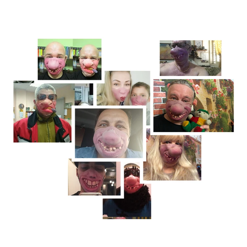 1 шт. забавные вечерние латексные маски для взрослых клоун ужасный страшный