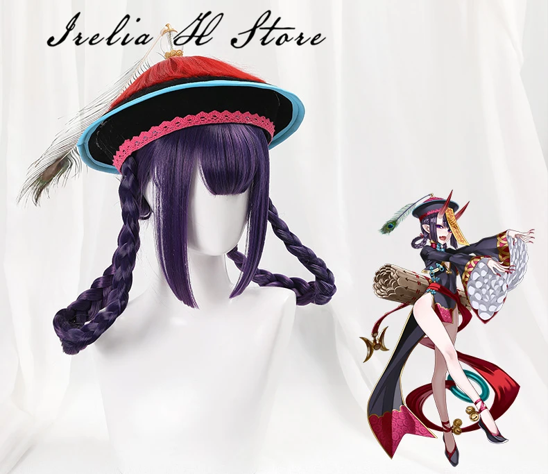 Zombie Shuten Wig Fate/большой заказ зомби Shuten Douji косплей парик для зомби Shuten Douji