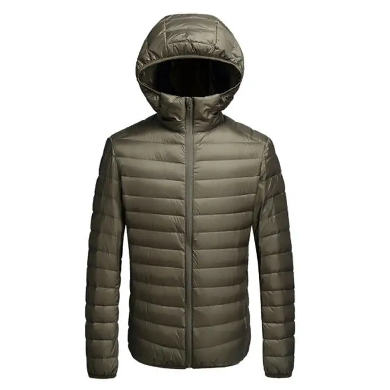 2019 New Plus 9XL 10XL 11XL Down Coat Male Large Size 90% Ultra Light Jacket Men Lightweigh Warm Hooded Feather Parka | Мужская одежда