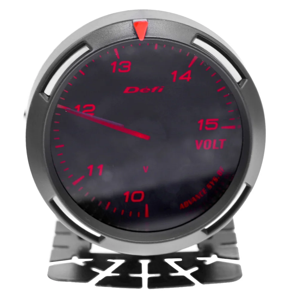Volt Df Advance BF 60 мм Авто Датчик 7 цветов подсветка шаговый двигатель турбонасос с масляным охлаждением давление воды измеритель об/мин с датчиком - Цвет: Volt