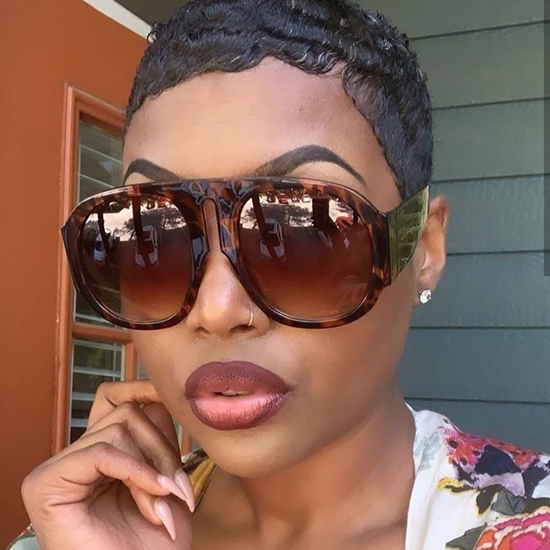 Овальные Солнцезащитные очки в стиле стимпанк для мужчин и женщин винтажные