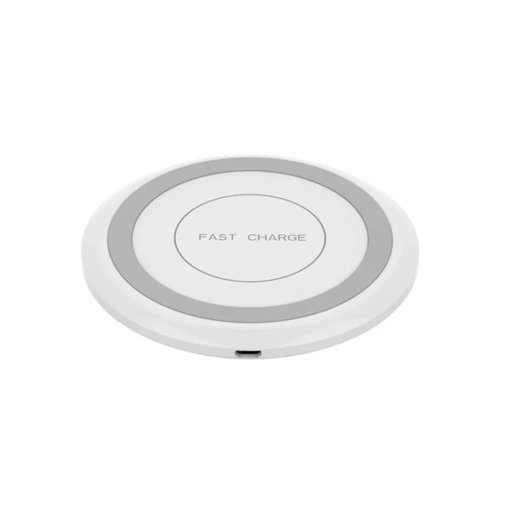 Беспроводное быстрое зарядное устройство QI стандартное настольное для iPhone/8 Samsung