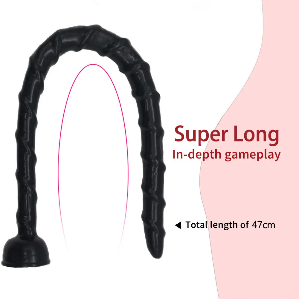 60cm Super Long Dildo Huge Silicone Anal Butt Plug Erotic Adult Sex Toy For Women Men Anus Dilator Expander | Красота и здоровье