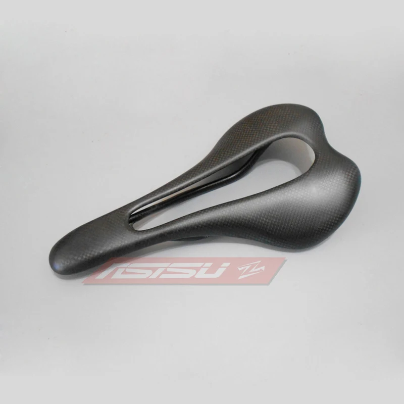 Полностью углеродное волокно Седло Сверхлегкий Italia SLR поток высокая