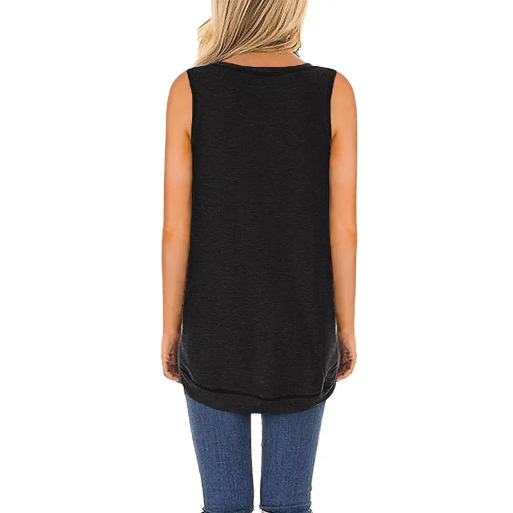 

2021 New Plus Size Women's O-Neck Pocket Sleeveless T-Shirt Sexy Fashion Leopard Print Casual Stitching Street Top