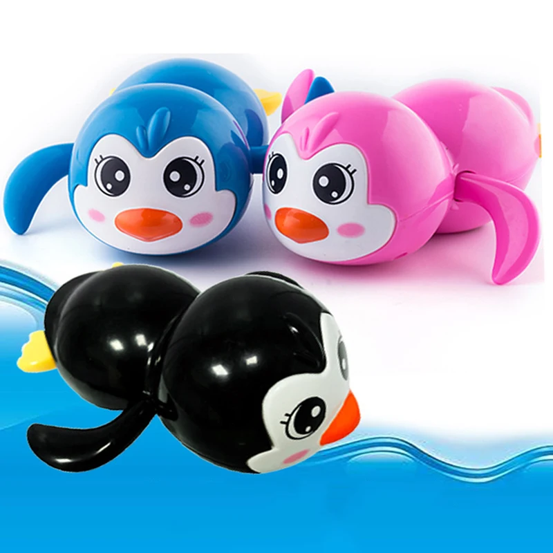 1 шт. детская игрушка для купания в виде пингвина|Игрушки ванной| |