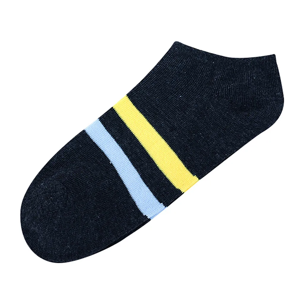 1 пара унисекс разноцветные короткие чулки удобные нескользящие хлопковые носки