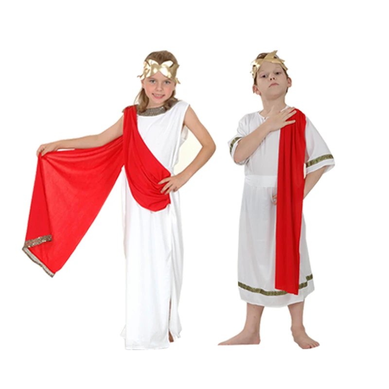 Детская одежда для косплея мужчин римский воин принц женская Древний Египет