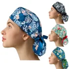 Шапка с пуговицами для медсестер Gorro, медсестер, скрабы, головной убор, головной убор с повязкой, регулируемые женские и мужские головные уборы c4