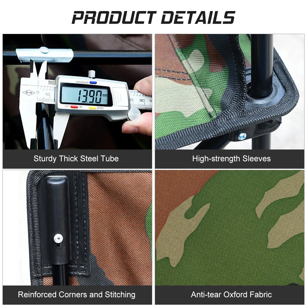 Новый портативный складной стул для рыбалки кемпинга походов пикника