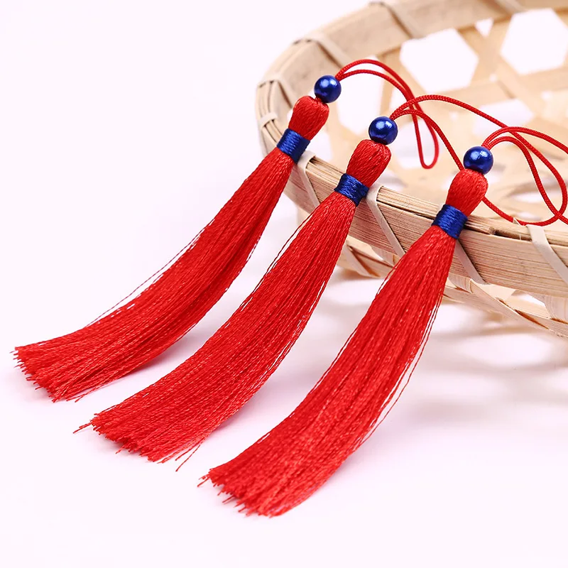 20 шт./лот полиэстер шелк кисточка отделка ювелирное изделие бисер жемчуг для