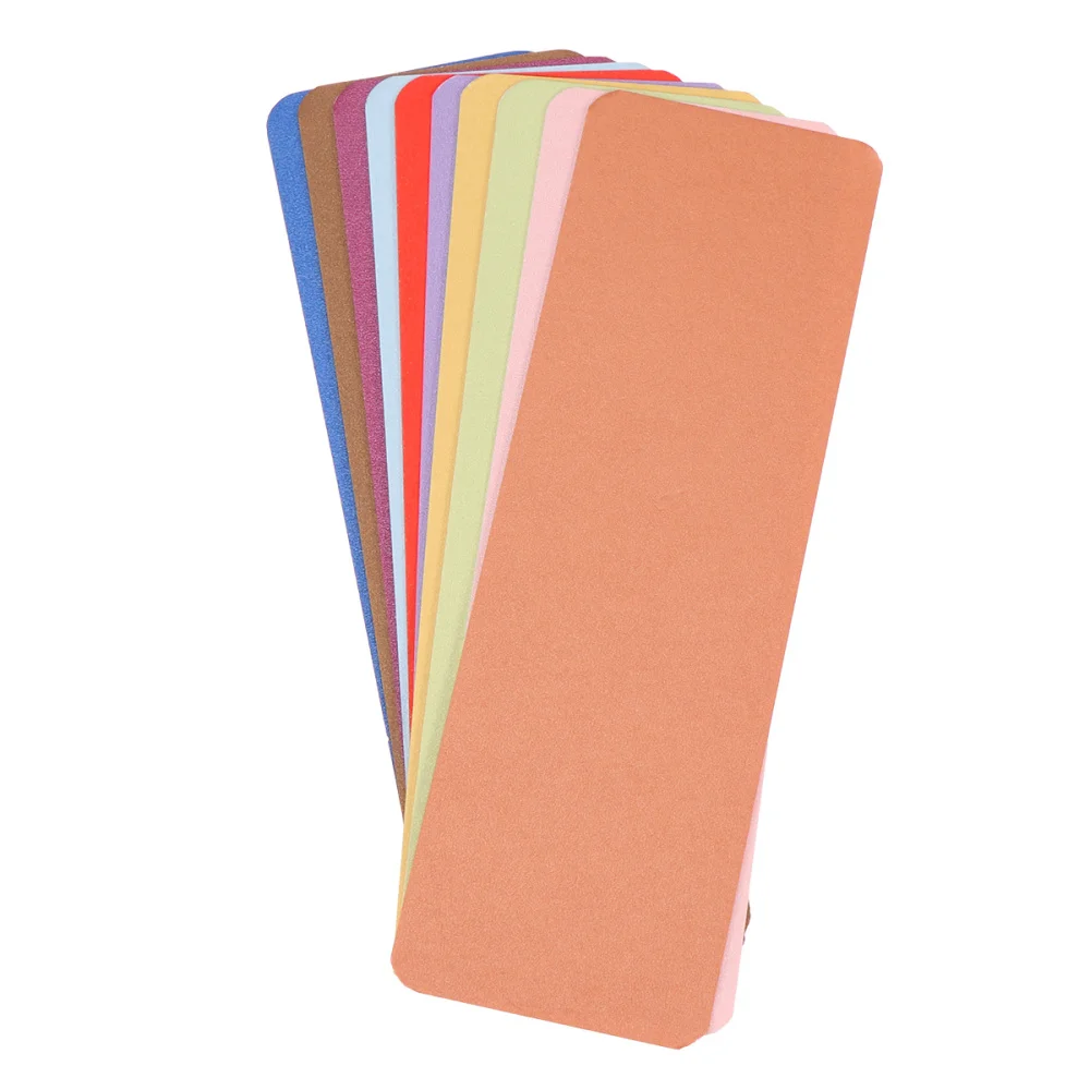 

100pcs Blank Kraft Bookmark Retro Bookmark Creative Hand-painted Antiquity Blank Bookmark Color Random