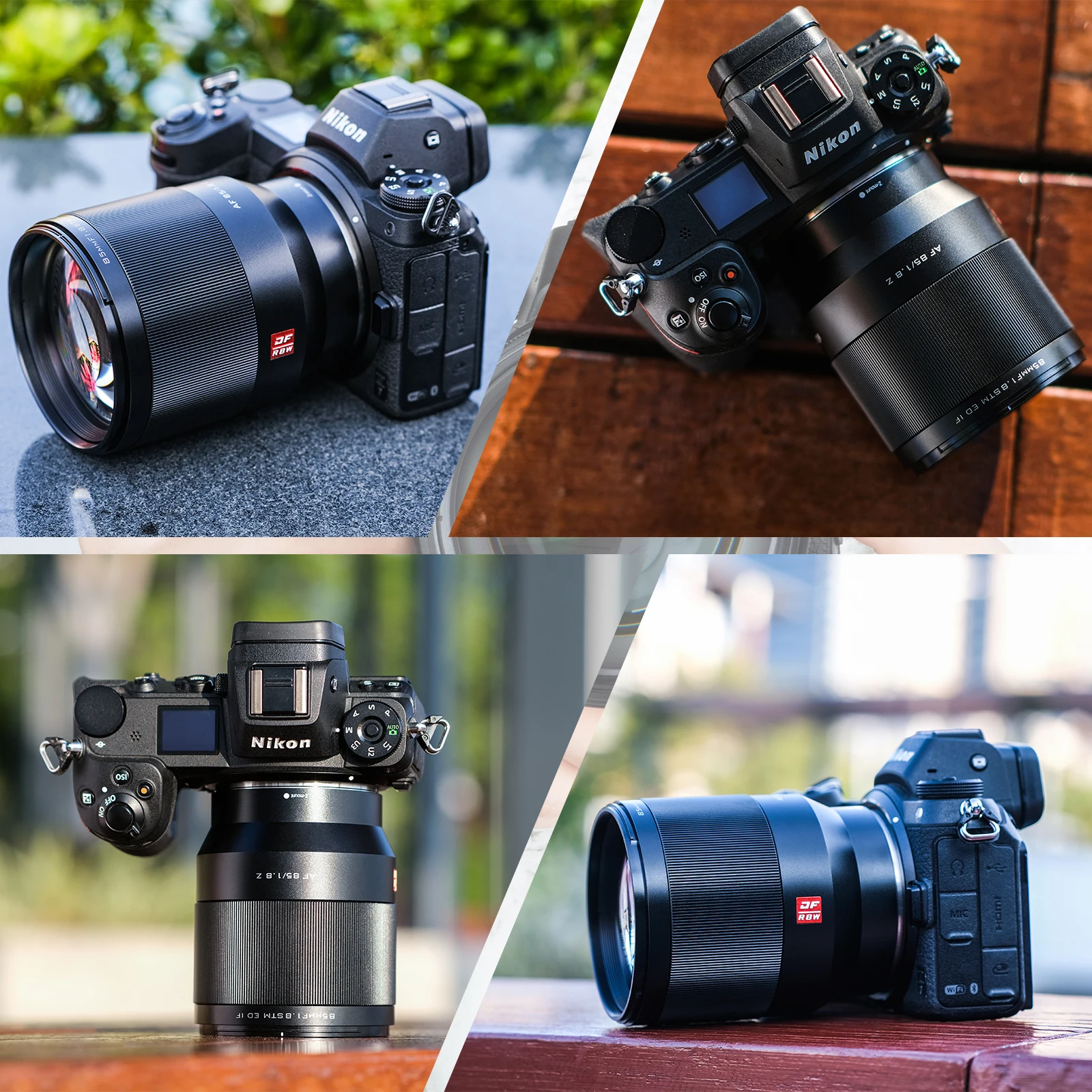 VILTROX 85mm F1.8 II STM Auto Focus Portrait Lens Large Aperture for Fujifilm Fuji FX-mount Sony E-mount Nikon Z-mount | Электроника