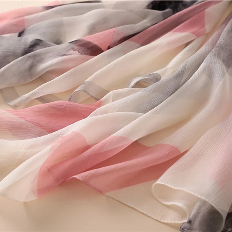 

2020 Vrouwen Sjaal Mode Print Zijde Gevoel Sjaals Lady Big Size Sjaal En Wraps Zachte Vrouwelijke Pashmina Strand Stola
