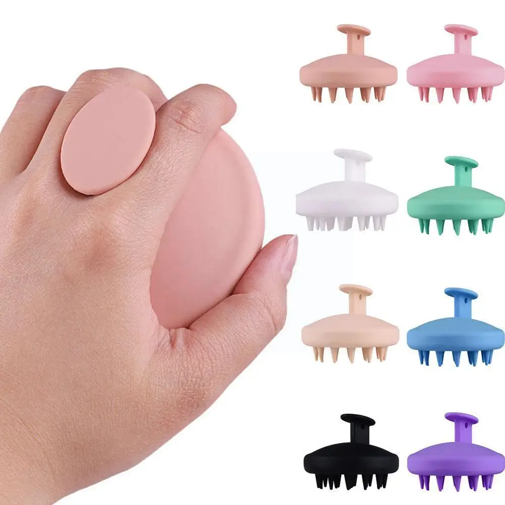 

Силиконовая Массажная щетка R0T3 для мытья головы