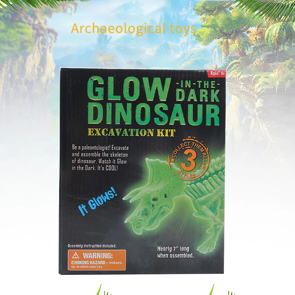 

Kids Dinosaur Excavation Kits Dig A Dinosaur Archaeology Paleontology Educational Toy Fossil Dig Science Kit For Kids Gifts