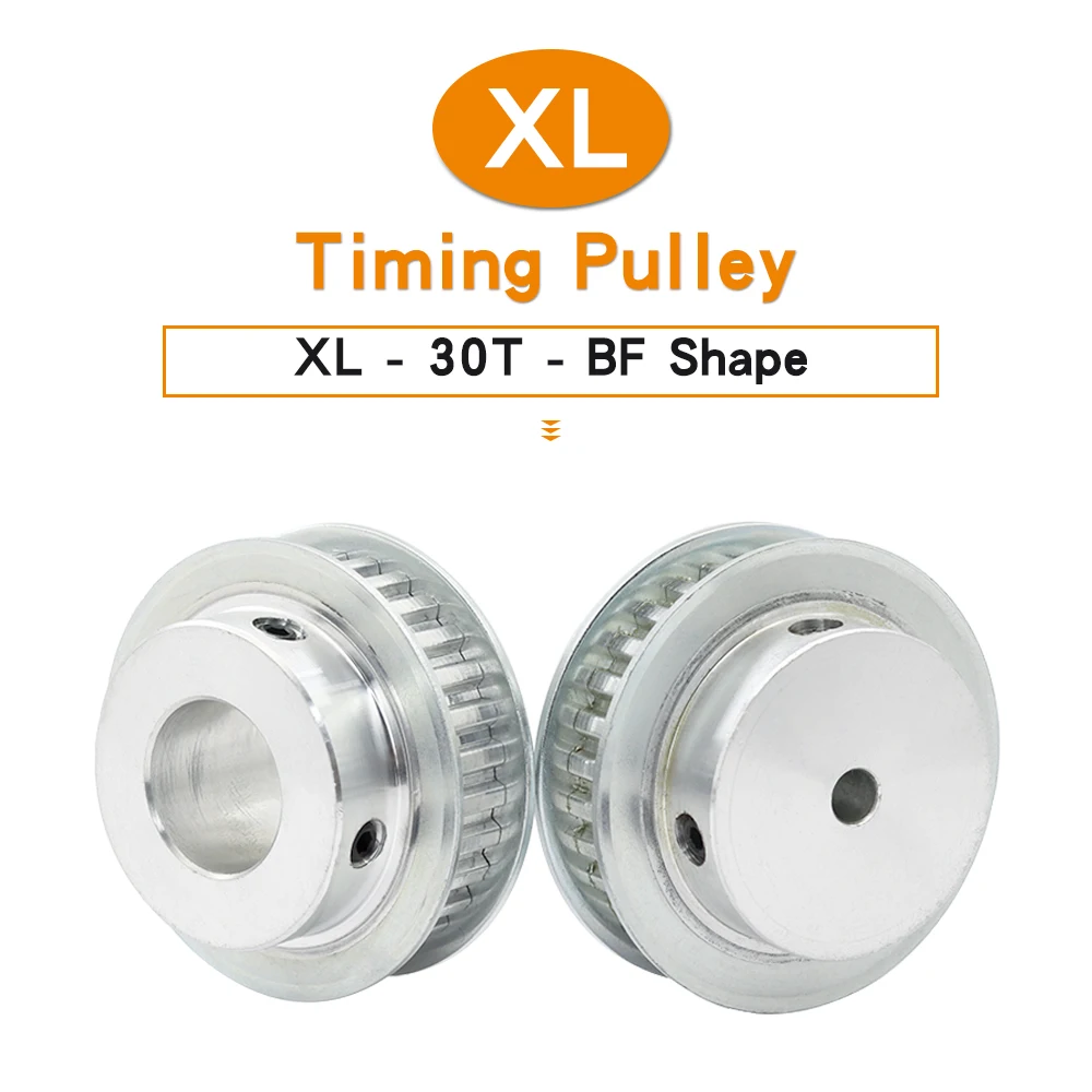 

Belt Pulley XL-30T Bore Size 6/6.35/8/10/12/14/15/16/17/20mm Alloy Synchronous wheel Pitch 5.08mm For Width 10 mm XL Timing Belt
