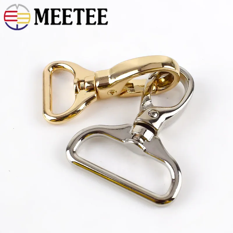5/10 шт. металлические пряжки для сумок вертлюжная застежка брелок ключей с