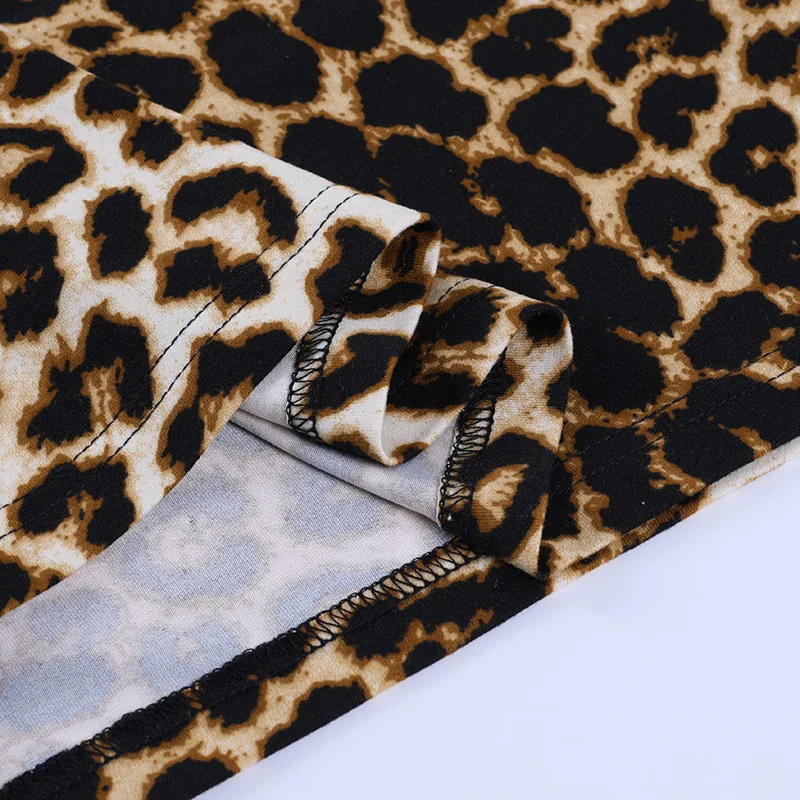 

Leopard Print Batwing Sleeve Tshirt Women 2021 Office Ladies Elegant Top Summer Streetwear Loose T-Shirt Femme Casual Tees Mujer
