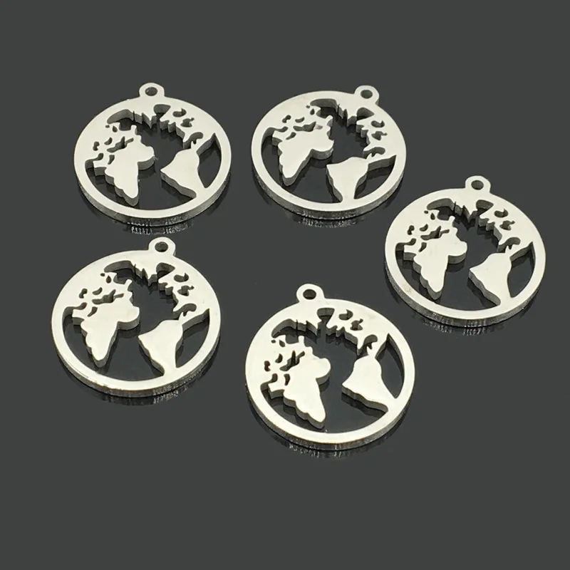 Цепочка с подвеской из нержавеющей стали 10 шт.|Подвески| |