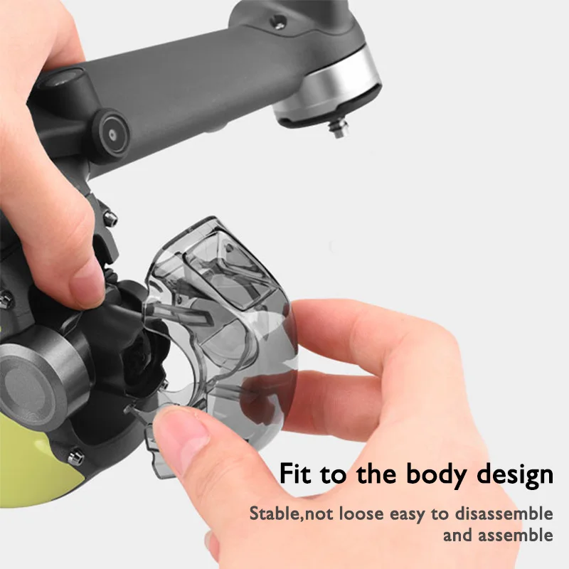 Drone Lens Cap For DJI FPV Combo Anti-Scratch Camera Gimbal Stabilizer Protective Cover Quick-Release Protector Case Accessories