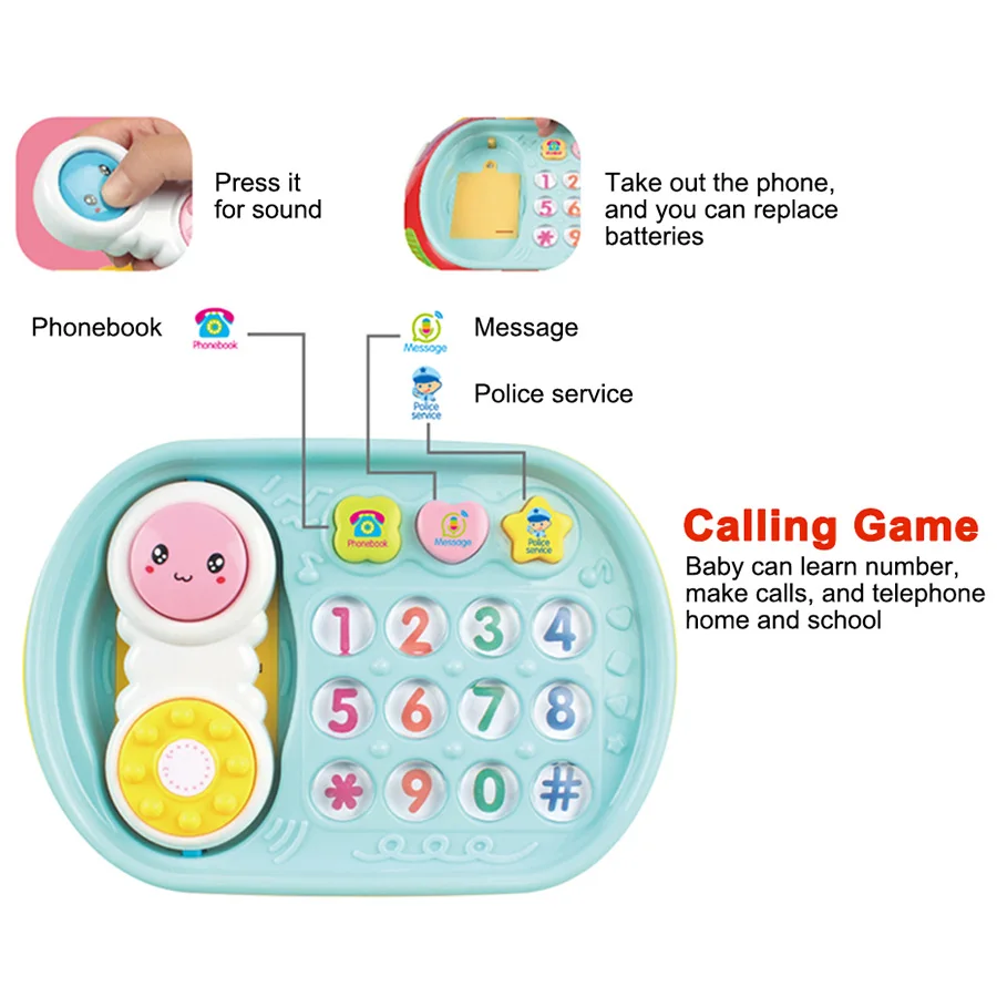 Многофункциональные Музыкальные Игрушки для малышей веселый домик детей куб