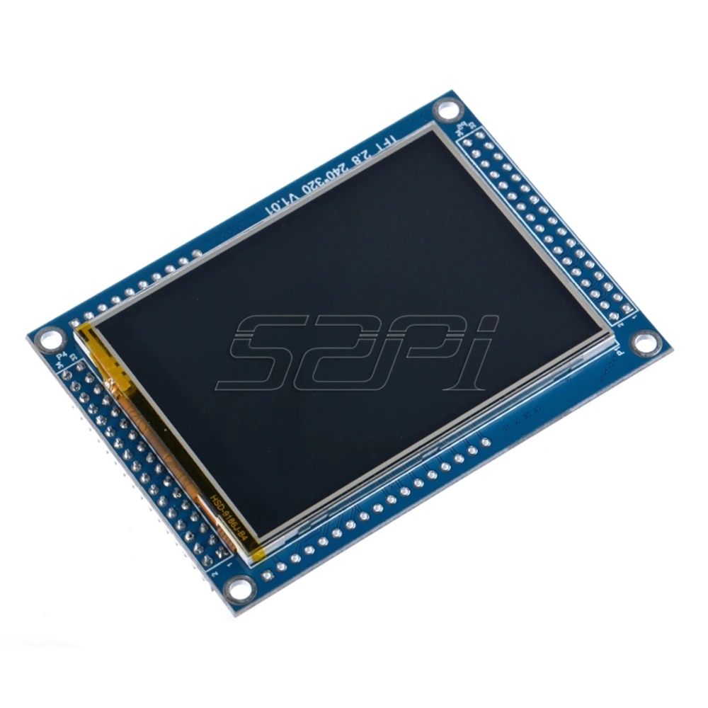 52Pi TFT28 Display + Touch Panel PCB 2.8 Inch TFT LCD Screen Module 320*240 ILI9341 for Raspberry Pi 4 B / All Models | Компьютеры и