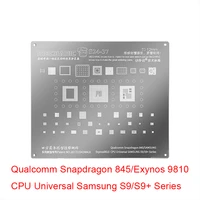 mechanic universal bga reballing stencil for samsung s9s9 qualcomm snapdragon 845exynos9810 cpu power wifi audio ic chip mesh