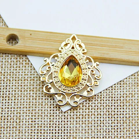 20 новых 60 шт. пустотелых пуговиц из сплава для сделай сам аксессуар волос или