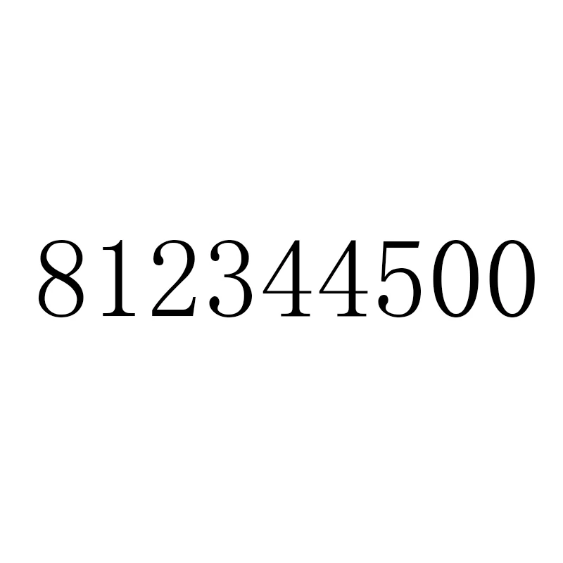 

812344500