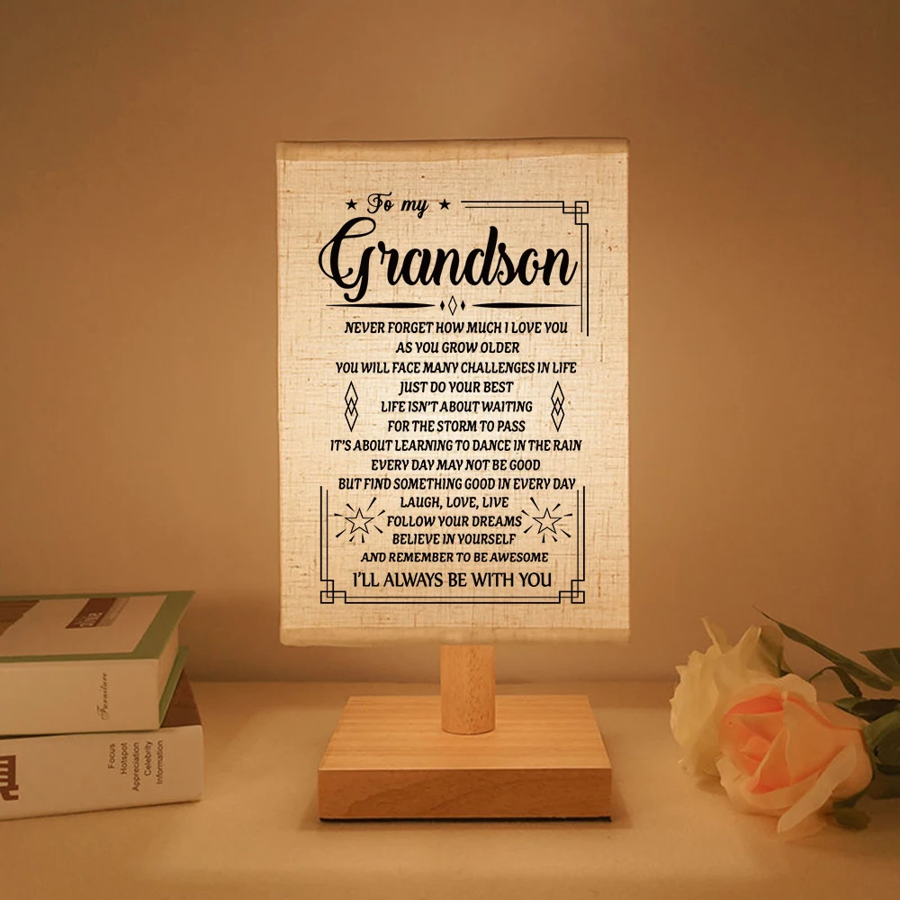 Для моего внука лампа для чтения прикроватная печать осмысленное содержание