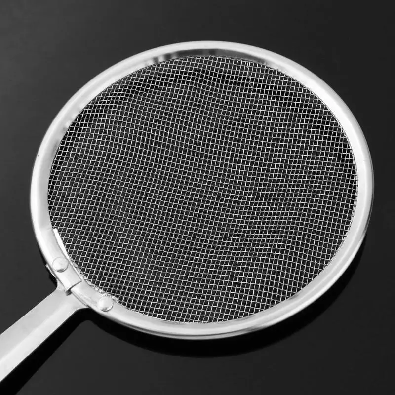 Мульти-функциональный Еда фильтрующая ложка с зажимом сетки ложка-ситечко масло