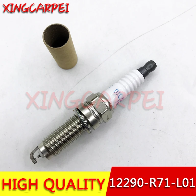 Новинка 4 шт. DILZKR7A11G двойная иридиевая Свеча зажигания 12290-R71-L01 для Honda Accord Odyssey Pilot