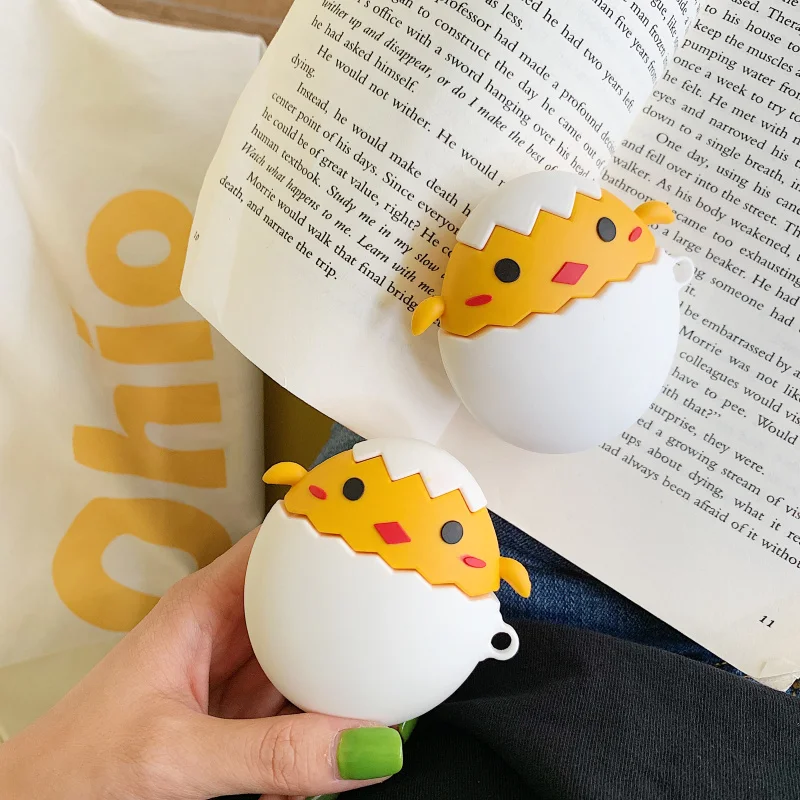Наушники в форме кота чехол для Airpods 2 Чехол Силиконовый 3D стежка лев мультфильм Милая подставка в виде медведя чехол для Apple Air Pods чехол для Earpods