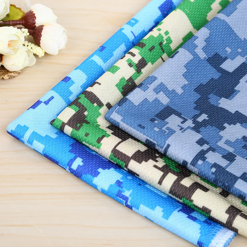

Printed Camouflage Ice Towel Cold Sense Cooling Ice Outdoor Sports Towel Outdoor Sports Yoga Fitness Hand Towel Golf Swim Towel