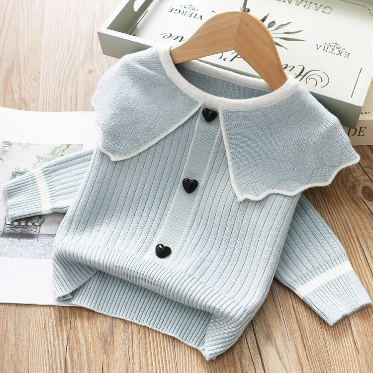 Свитера для девочек Новинка 2020 года детская трикотажная одежда девочки топ с