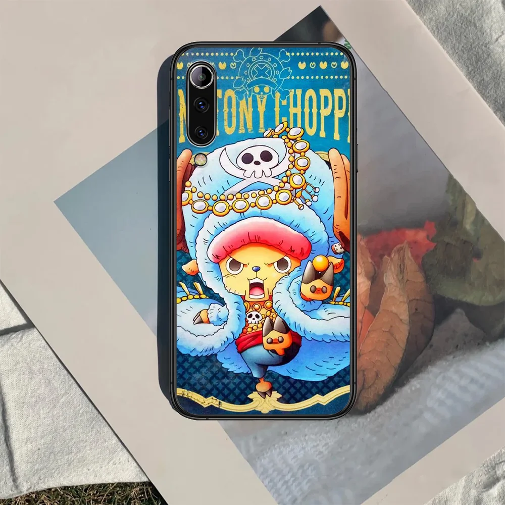 

Anime ONE PIECE Tony Chopper Phone case For Xiaomi Mi note 10 A3 9 MAX 3 A2 8 9 Lite Pro ultra black Hoesjes Painting Cell Trend