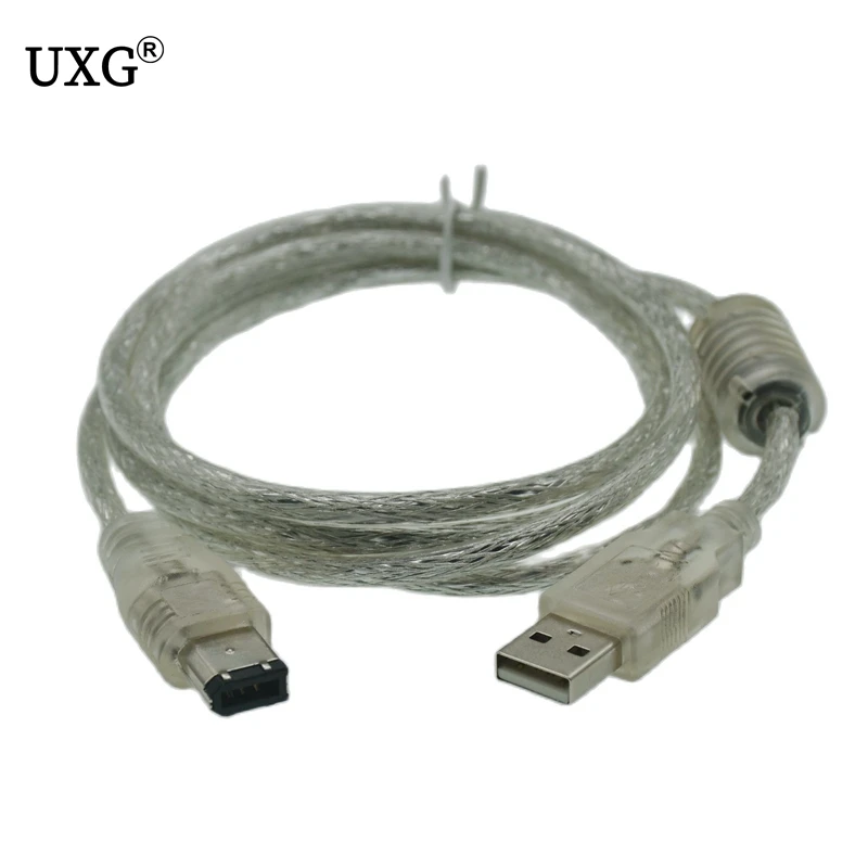 USB macho de 1,5 M y 5 PIES A 1394, 6 pines...