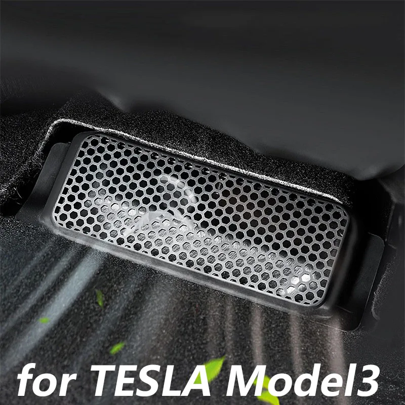 

Пара антиблокирующих и пыленепроницаемых модификационных аксессуаров для TESLA Model3 защитный чехол для вентиляционных отверстий под сиденье...
