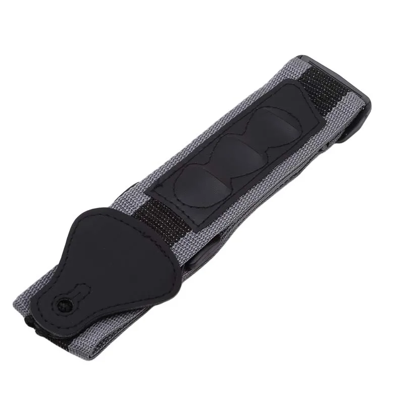 elektrische akustische bass guitar strap einstellbare gürtel pick gitarre picks halter leder enden multifunktionale schwarz nylon free global shi