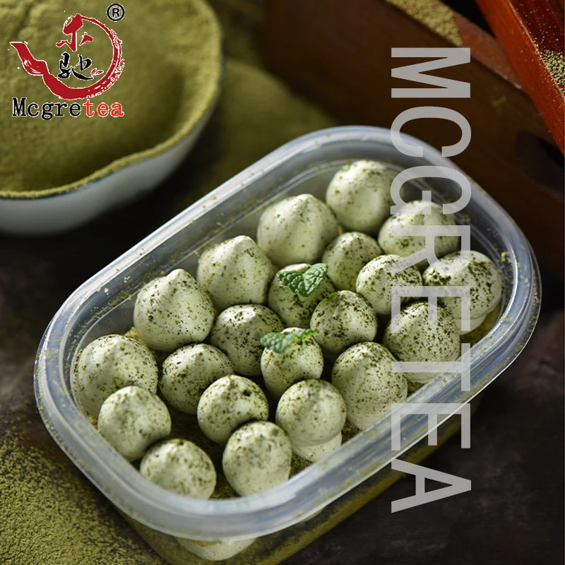 Китайский зеленый чай Matcha порошок 100% натуральный органический для похудения