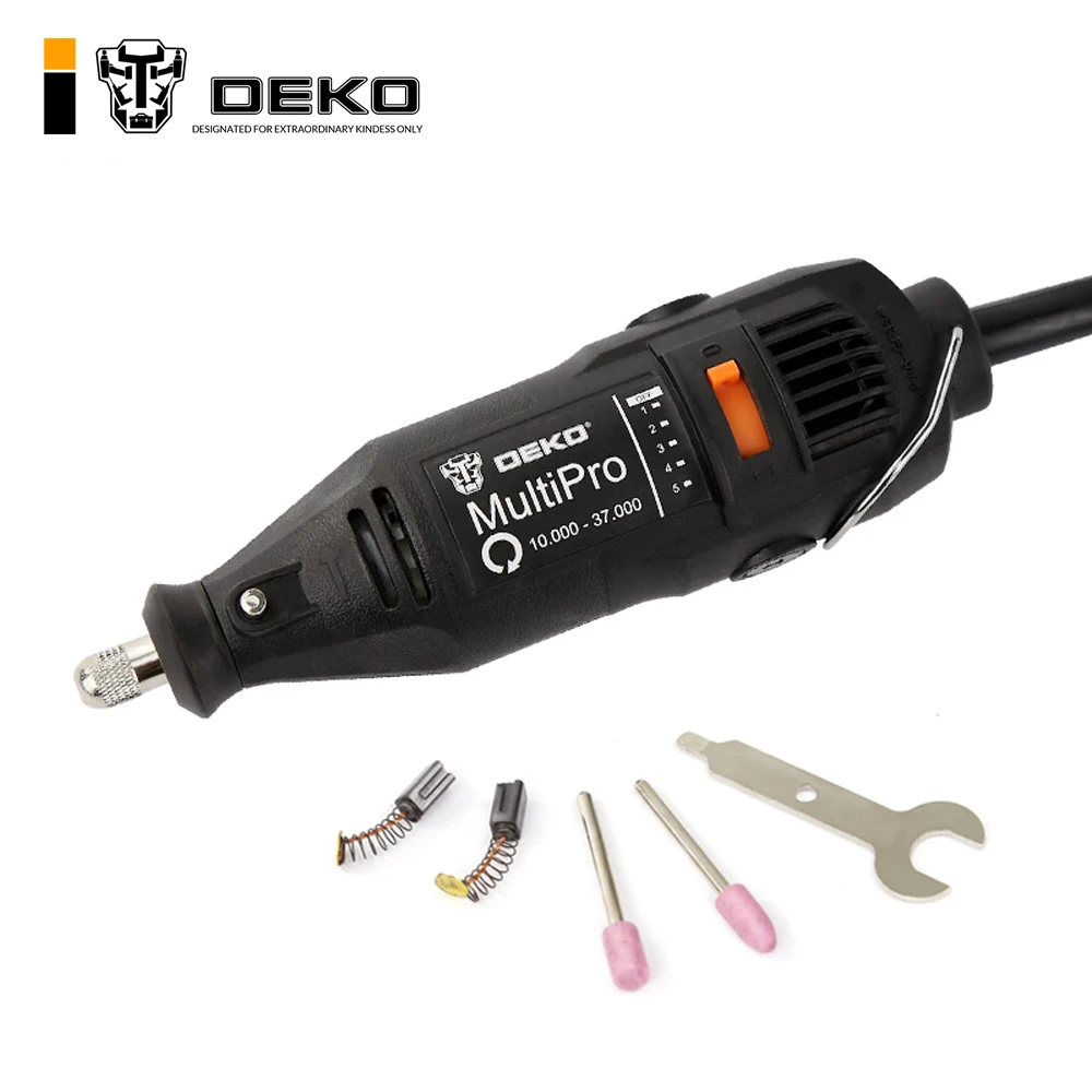 Электрический вращающийся инструмент DEKO 220V 130W Dremel мини дрель с переменной