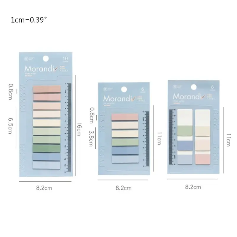 

60/120/200 Sheets PET Planner Stickers Index Tabs Bookmark Sticky Notes School