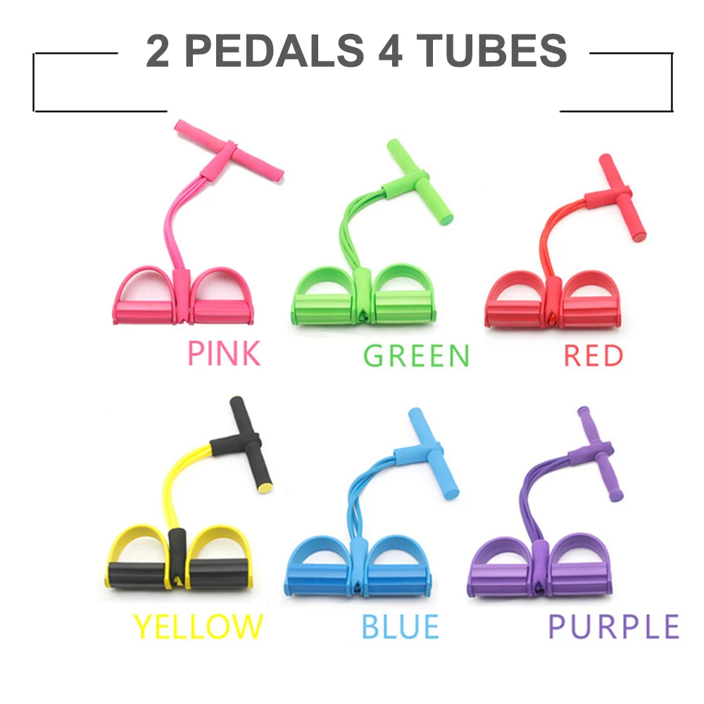 Эластичная резиновая лента тренажер для живота Резиновая домашнего спортзала