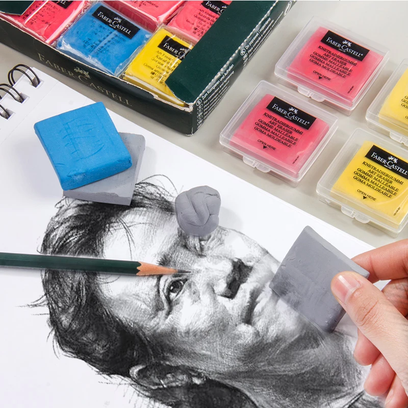 Faber Castell пластичная резина 127220 мягкий ластик для художественного творчества