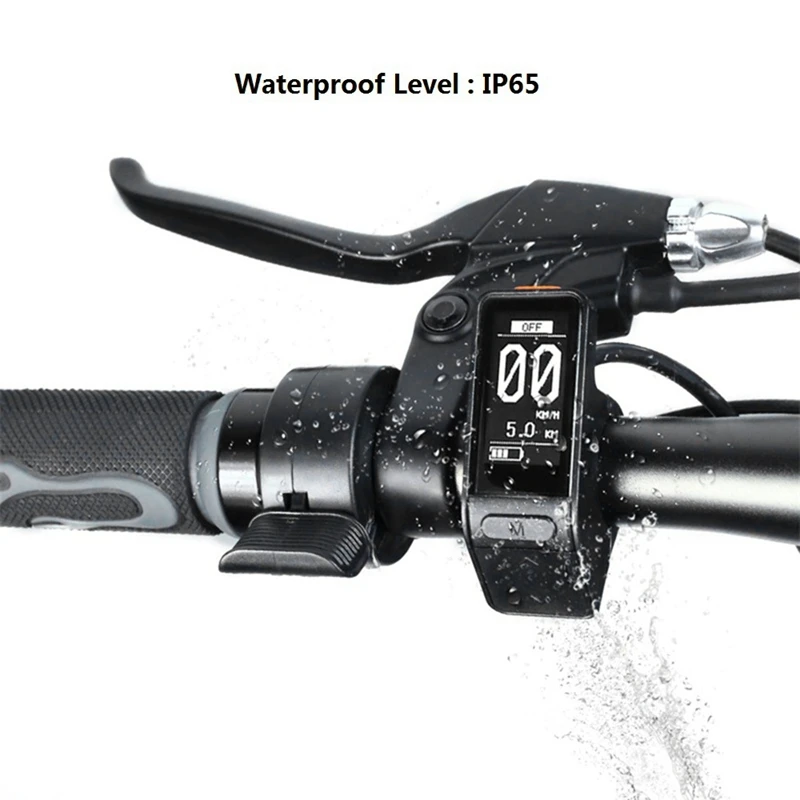 SW102 ЖК дисплей Электрический велосипед Дисплей Водонепроницаемый Скорость