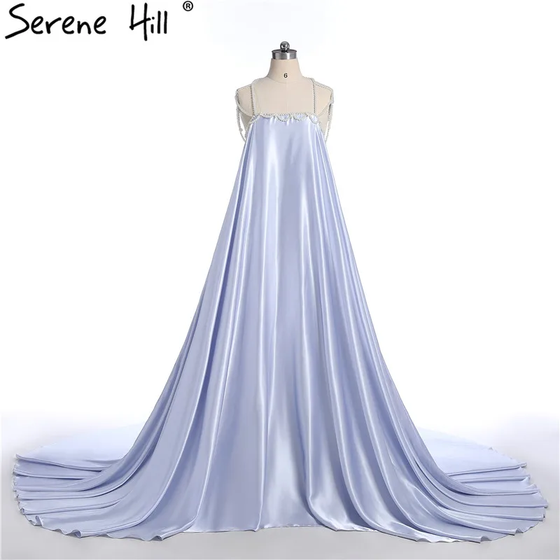 Сексуальное вечернее платье с открытой спиной и жемчугом для фотосъемки