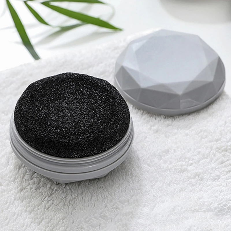 

Portable Mini Round Multifunction Wipe Quick Brush Shoes Cleaner Double-sided Shoes Brush Shoes Rub Shine Polish Sponge Brush