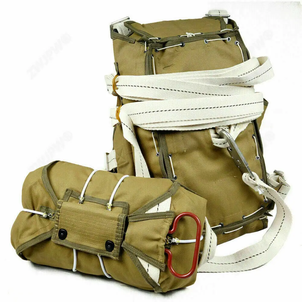 Tomwang201. WWII ww2 США 101st Airborne ПАРАШЮТИСТА T 5 парашют Рюкзак Светло коричневые